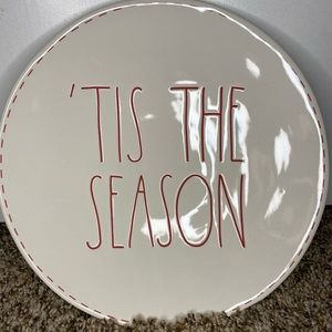 Rae Dunn ‘Tis the Season Christmas Plate